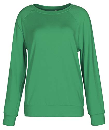 Smile Fish Womens Crewneck Long Raglan Sleeve Sweatshirt Relaxed Fit Pullover Tops2