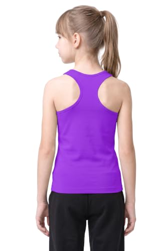 Image of Kurve Premium Girls Seamless Supersoft Wide Strap Comfortable Racerback Tank (Made with Love in The USA)