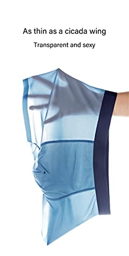 VISSAY Men's Cool Dri Tagless ultra-thin ice silk underwear one piece seamless breathable boxer briefs2
