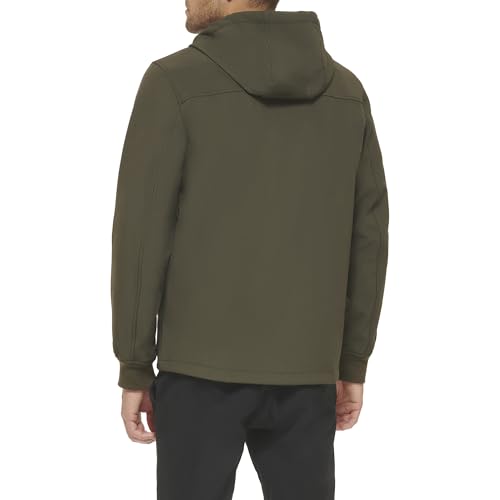 Levi's Men's Water-Resistant Soft Shell Trail Hoodie Jacket3