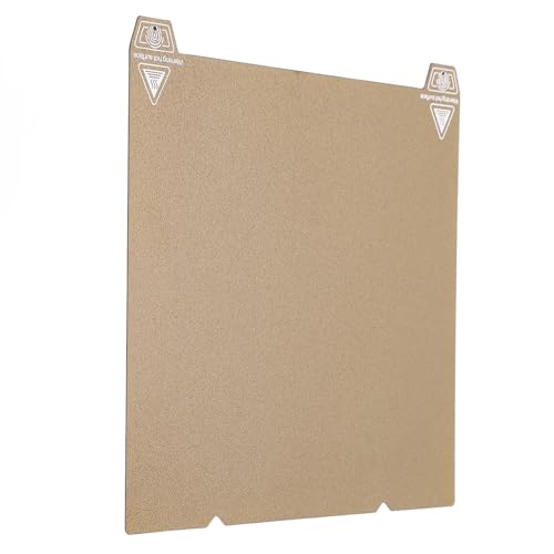 Tonysa Spring Steel Build Plate, Textured PEI PEO Double Sided Print Surface, Easy Remove, for 3D Printer