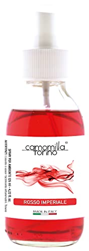 Spray Profumo Ambiente 125ml. in 12 Fragranze. Italy (Rosso imperiale)