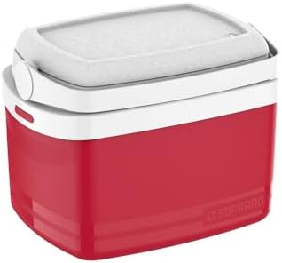Caixa Térmica 5 L Vermelho Tropical - Soprano