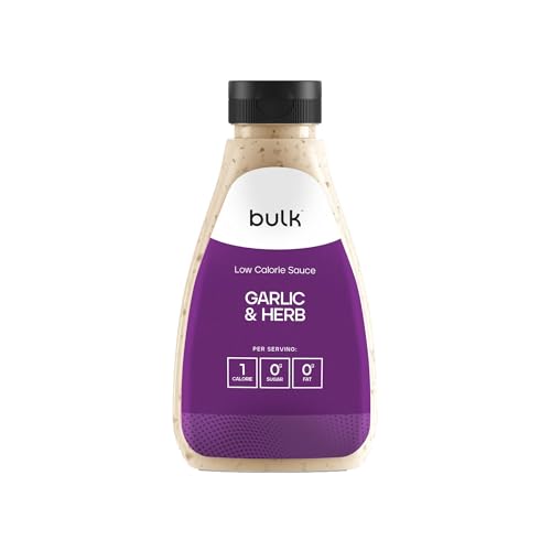 Bulk Low Calorie Sauce Garlic & Herb 425g