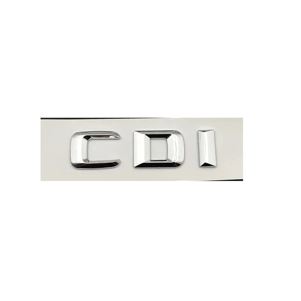 YTQMoreBNZ YYDStes ABS Silver Compatible With Mercedes Benz Grade E E200 E220 E300 E320 E350 W213 W212 W211 Letters Emblem Badge