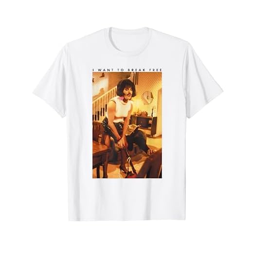 Freddie Mercury Officiel Je veux libérer Hoover T-Shirt