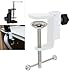 OriGlam Quick-Grip C Clamp, C-Clamp, Versatile Clamp, Desk Light Clamp Mount Holder Bracket For Desktop Mount Holder LCD Monitor Flash Desk (White)