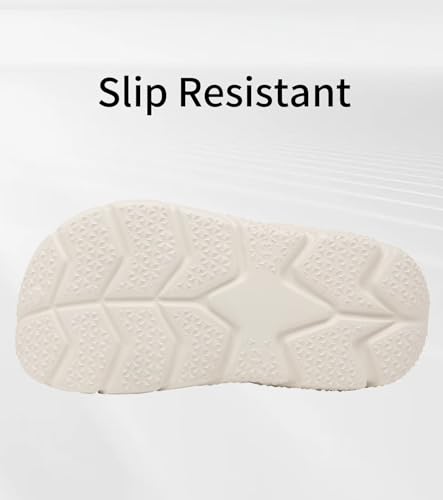 Image of White Kids Clogs for Boys Girls Comfortable Slip on Sandals Beach Pool Slipper
