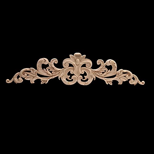 Muebles para el hogar personalizados usando apliques de madera grandes sin pintar C18 1