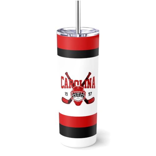 Image of ANTKING Carolina Tumbler 20oz Travel Mug Custom Name Number Gifts | Stainless Steel Insulated Coffee Cup for Men Women