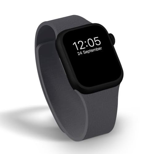 Image of GRIPP Pebble New Edition Premium Silicone Magnetic Watch Strap for 44mm /45mm /46mm /49mm, Watch Series 11 /10 /9 /8 /7 /6 /5 /4, SE 3 /2 /1, Ultra 3 /2 /1, Lightweight, Adjustable (Watch Not Included)