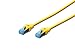 Produktbild DIGITUS Patch-Kabel Cat-5e - 5m - SF-UTP Schirmung - Kupfer-Adern - PVC Mantel - Netzwerk-Kabel - Gelb