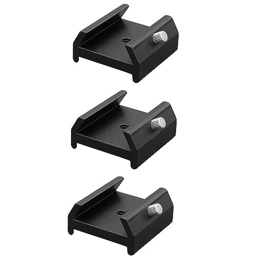 Lckiioy 3X Rainure Universelle en Queue d'aronde avec Vis de Verrouillage Viseur à Connexion Guide de Portée Support Adaptateur de Portée pour Télescope