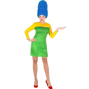 W WIDMANN MILANO Party Fashion - Kostüm Comic Girl, Kleid und Perücke, Faschingskostüme