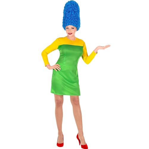 W WIDMANN MILANO Party Fashion - Costume Comic Girl, robe et perruque, costumes de carnaval