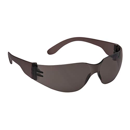 Image of Portwest PW32 Work Safety Glasses with Wrap Around Eye Protection ANSI /ISEA, Black