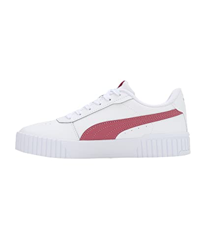 Image of Puma Womens Carina 2.0 White-Dusty Orchid-Silver Sneaker - 5 UK (38584906)