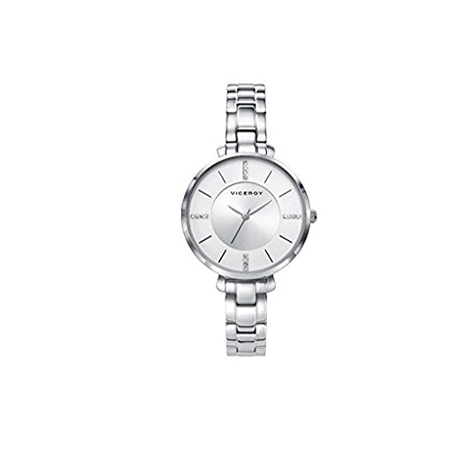 Viceroy Reloj Analogico Para Mujer De Cuarzo Con Correa En Acero Inoxidable 471062-17 Viceroy Reloj Analogico Para Mujer De Cuarzo Con Correa En Acero Inoxidable 471062-17