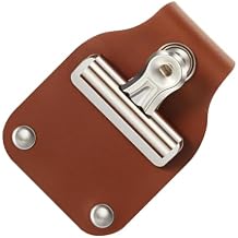 Horse Show Number Holder Clip Livestock Show Number Holder PU Leather Number Holder Belt Clip Number Clip