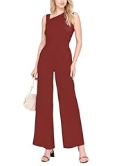 Sexy Jumpsuit Wine Red