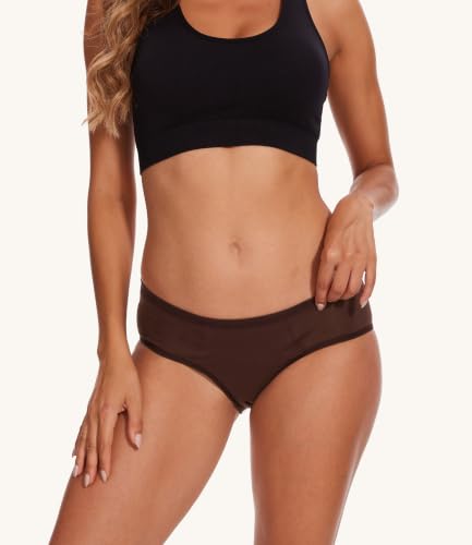 Image of YESWEL Period Underwear For Women Leakproof Hipster Brief Heavy Flow 3 Pack