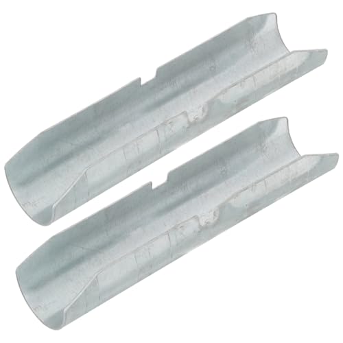 Levemolo 2Pcs Curtain Pole Connector Joints for Window Curtain Rods Curtain Rod End Joints for Drapery Replacement Curtain Rail Connectors for Home Use