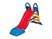 Smoby KS Kids Garden Indoor Slide Blu Giallo Rosso Può essere trasformato in uno scivolo d'acqua per raffreddare i bambini semplicemente attaccando un tubo da giardinoDimensioni: 100 x 159 x 150 cm