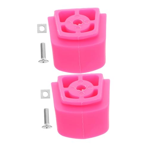 LIOOBO 2Pcs Roller Skate Brake Stoppers Non Slip Inline Skate Parts with Quick Braking Design Lightweight Structure for Enhanced Safety and Easy