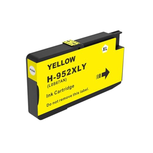 RBoand Compatible con Suministros de Impresora para Cartucho de Tinta 952 952XL para 952 Officejet Pro 7740 8210 8218 8710 8715 8718 8719 8720 8725 8728 8730 8740(Yellow)