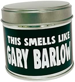 Wanky Candle Tin Novelty Gift Candle Smells Like Gary Barlow