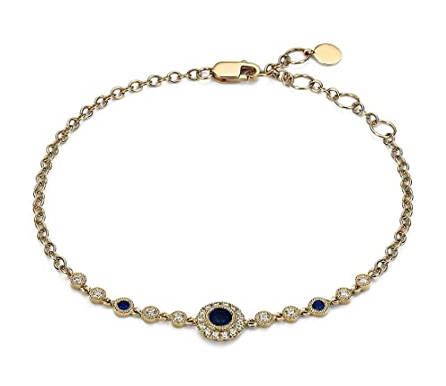 Bracelet chakra guérir en or jaune 18k pour sublimer votre quotidien