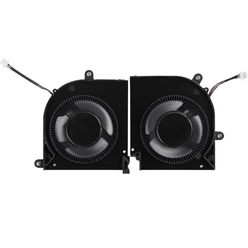 Image of CPU+GPU Cooling Fan Replacement for MSI Stealth 15M A11UEK MS-1562 MS-1563 | A11UEK-009 A11UEK-280 15M-A11UEK 15M-A11UEKV 15M-A11SEK 15M-A11SDK BS5405HS-U4X BS5405HS-U4W DC5V Fan