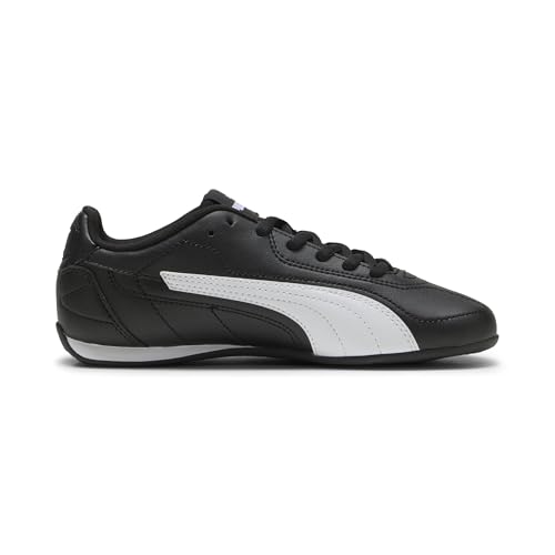 Puma Catch Teenager Sneaker Kinder, Schwarz (Black x Warm White), 38 EU