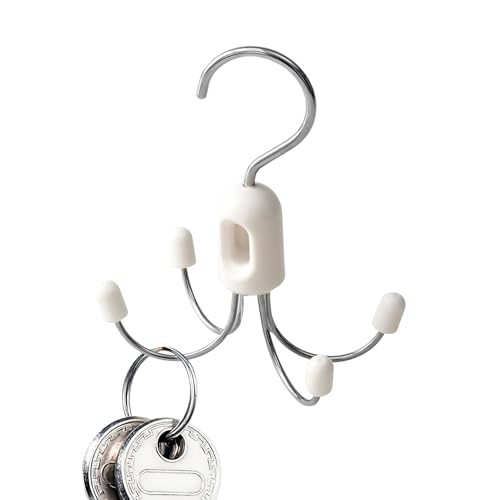 Weldphur Colgador De Bolsos,Organizador Giratorio De 360 Grados | Colgador De Corbatas Ahorrador De Espacio,para Sostenes, Bolsos, Almacenamiento, Apartamento, Universidad, Exhibición,