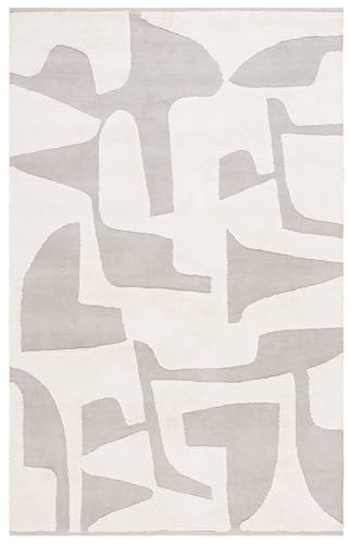 Tapete Safavieh Casablanca 6' x 9' Gris e Ivory miniatura 2
