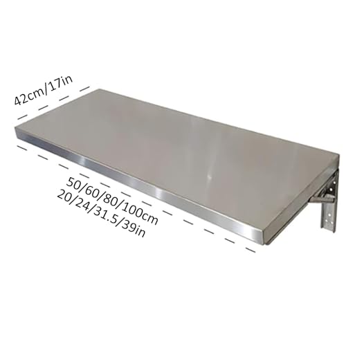 Table murale pliante rabattable avec charnières en acier