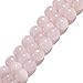 Produktbild Natürlicher rosa Rosenquarz Kristall Edelstein Halbedelstein 8 mm lose Perlen für Schmuckherstellung DIY Armband Halskette Handwerk 38,1 cm