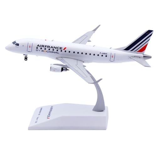 Répliques de modèles d'avions Air France ERJ-170 miniature 1:200 en métal moulé F-HBXK