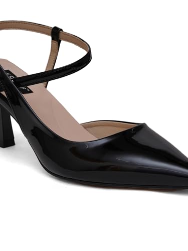 Image of SHERRIF Women Polyurethane (PU) Pointed Toe Fashion Sandalwith Stiletto Heel