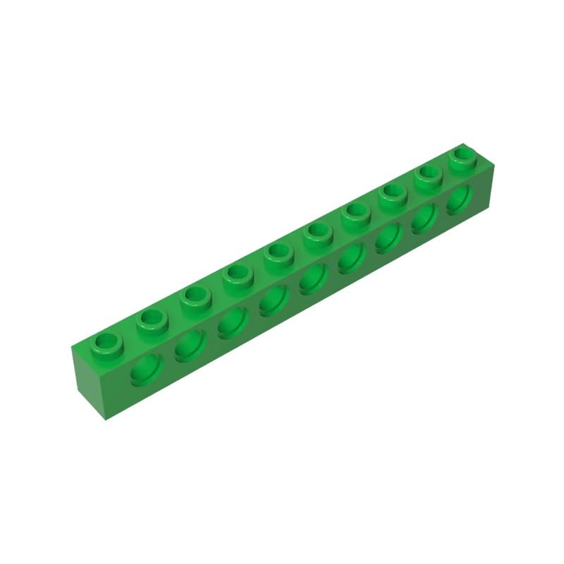 XYEIUGO 2730 Technology Brick Technic Brick 1x10 [9 Holes], 10 PCS — image 1