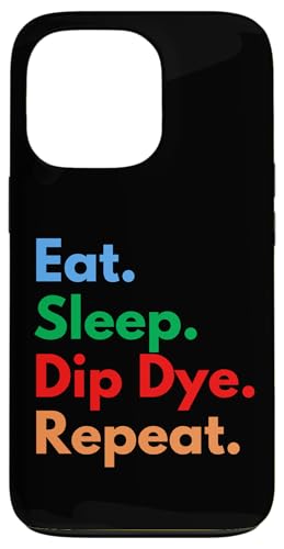 Eat Sleep Dip Dye���s�[�g �����A�[�e�B�X�g��t�@�b�V�������D�ƌ��� �X�}�z�P�[�X iPhone 13 Pro �p