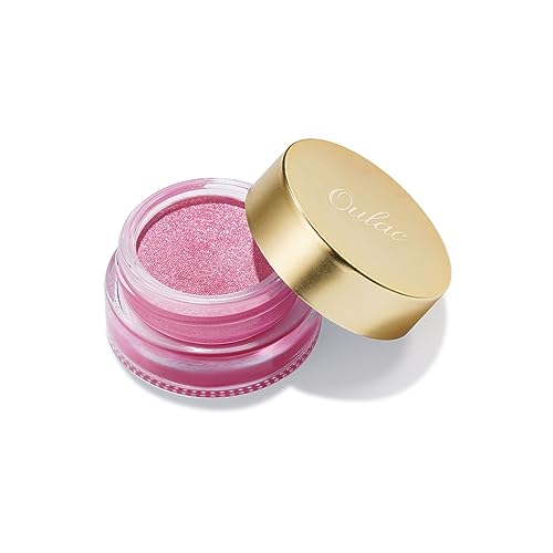 Image of OULAC Cream Eyeshadow, Glitter Pink Eyeshadow, Holds Makeup For 12 Hours +, Waterproof and Sweatproof, Crease Resistant, Vegan | 06g, Pink Star (11)