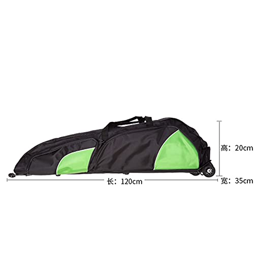 Jtyx Fencing Draw-Bar Wheel Bag For Epee Saber And Foil 1680D Oxford Cloth Trolley Case For Fencing Sword Suit Sword Carry Case #TOP6