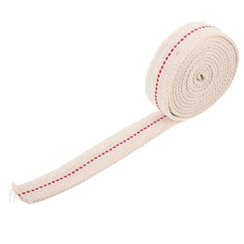 Alipis 1roll Kerosene Cotton Wick Feet Pure Cotton Knitted Wick for Oil Lamps Stable Flame for Indoor Use Oil Lamp Projects and Accessories