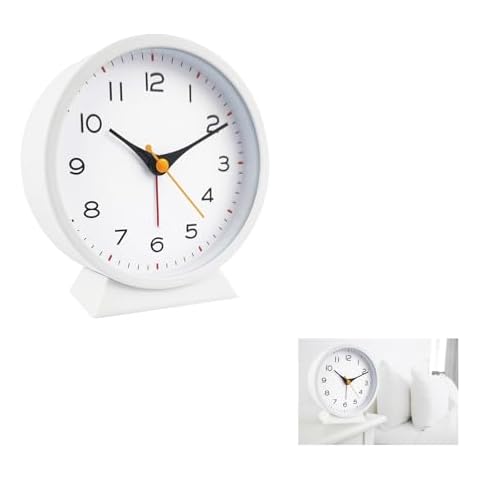 Edksegjcsous Silent Non-Ticking Alarm Clock Cover