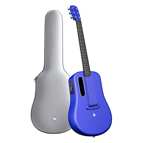 LAVA ME 3 Smartguitar, 38 Inch Guitare Acoustique en Fibre de Carbone,effets de performance multiples, convient aux… - Les Beatles, Paul McCartney, John Lennon, RIngo Starr, George Harrison LAVA ME 3 Smartguitar, 38 Inch Guitare Acoustique en Fibre de Carbone,effets de performance multiples, convient aux…