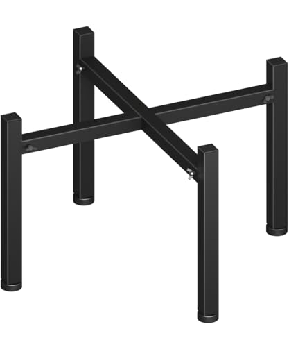 Accesorios de Chimenea 47 Garbuildman - Soporte universal para chimenea de 15 a 27 pulgadas para estufa individual y hoguera, Yukon y otros fogatas de 15 a 27 pulgadas, accesorio de hoguera de metal para...