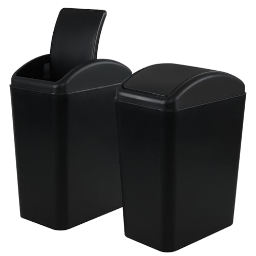 Caneca de Basura Con Tapa Basculante 4.5 Galón 2 Unidades