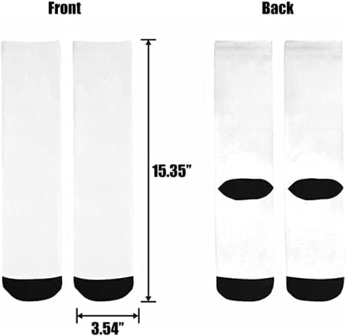 Miniatura 7 de Artsadd Calcetines personalizados con imagen, calcetines personalizados con foto de perro y gato, regalos divertidos unisex personalizados para