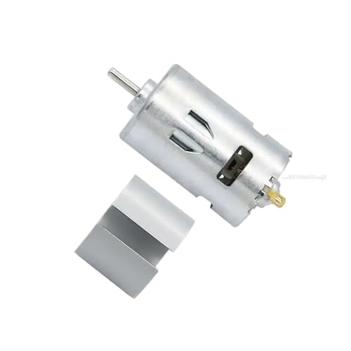 Moteur 775 DC 12V 24V à grande vitesse et roulement à billes pour modèle de voiture bricolage